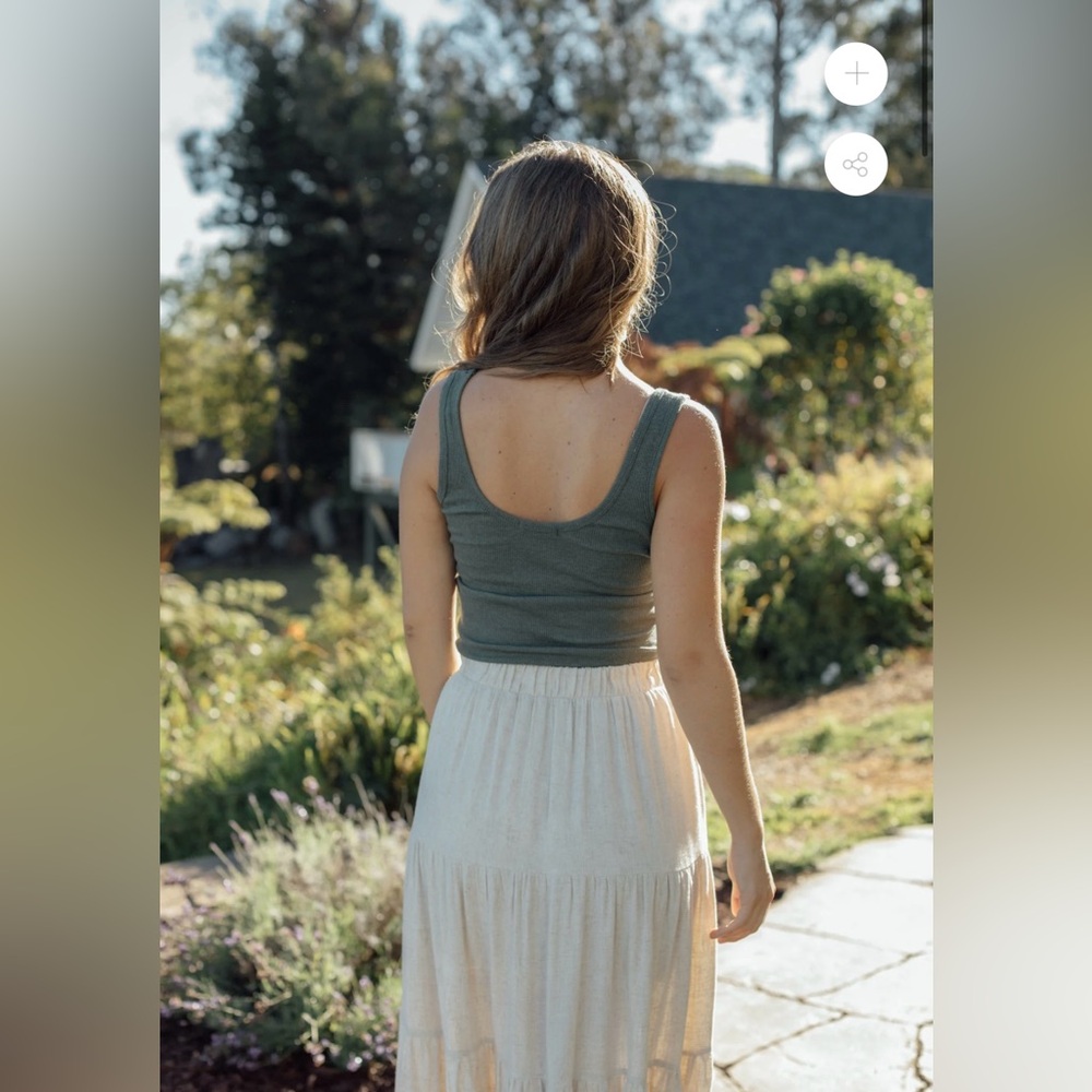 Neuflora skirt - Cream - Picture 2 of 10